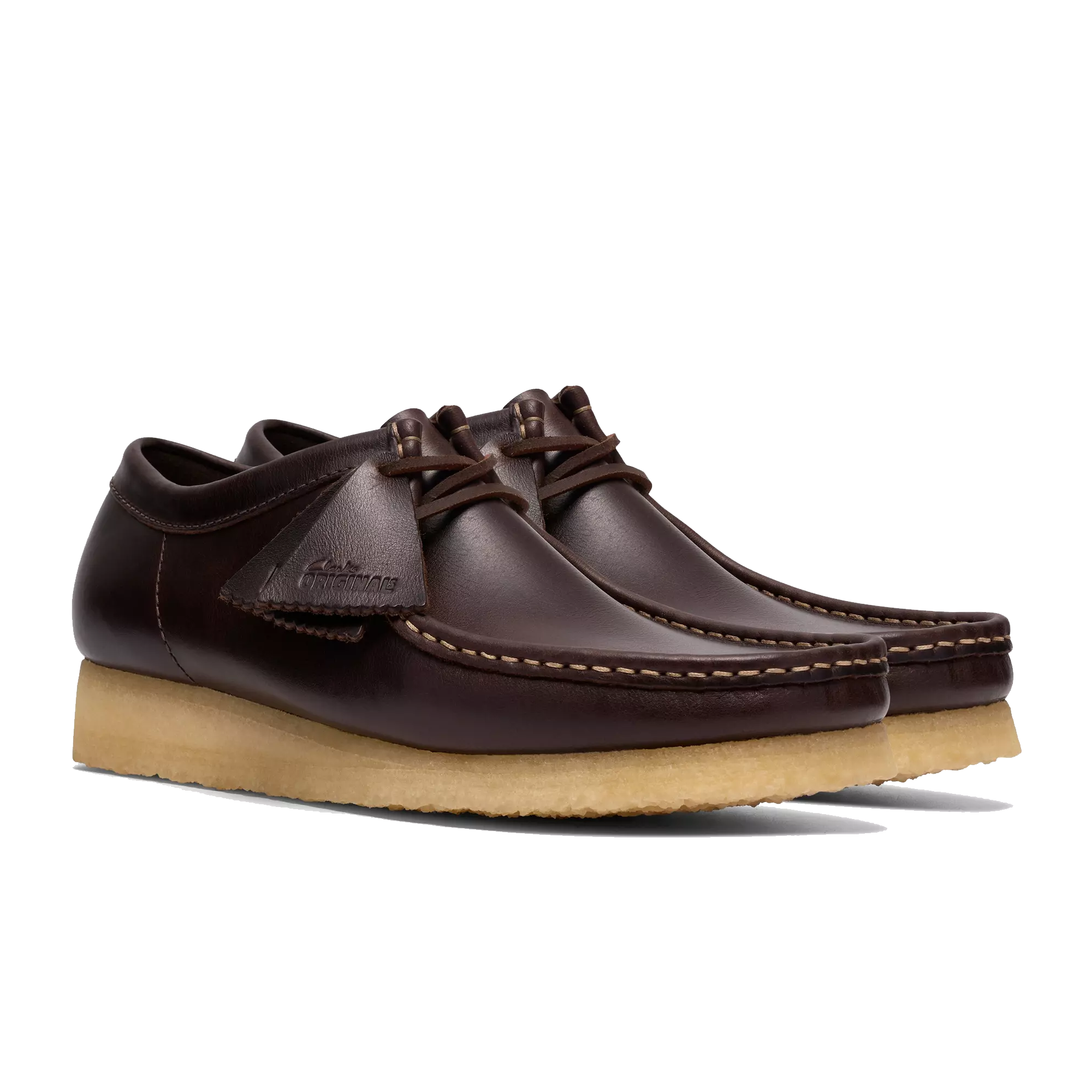 Clarks Originals Wallabee - Dark Brown Leather – Stomping Ground