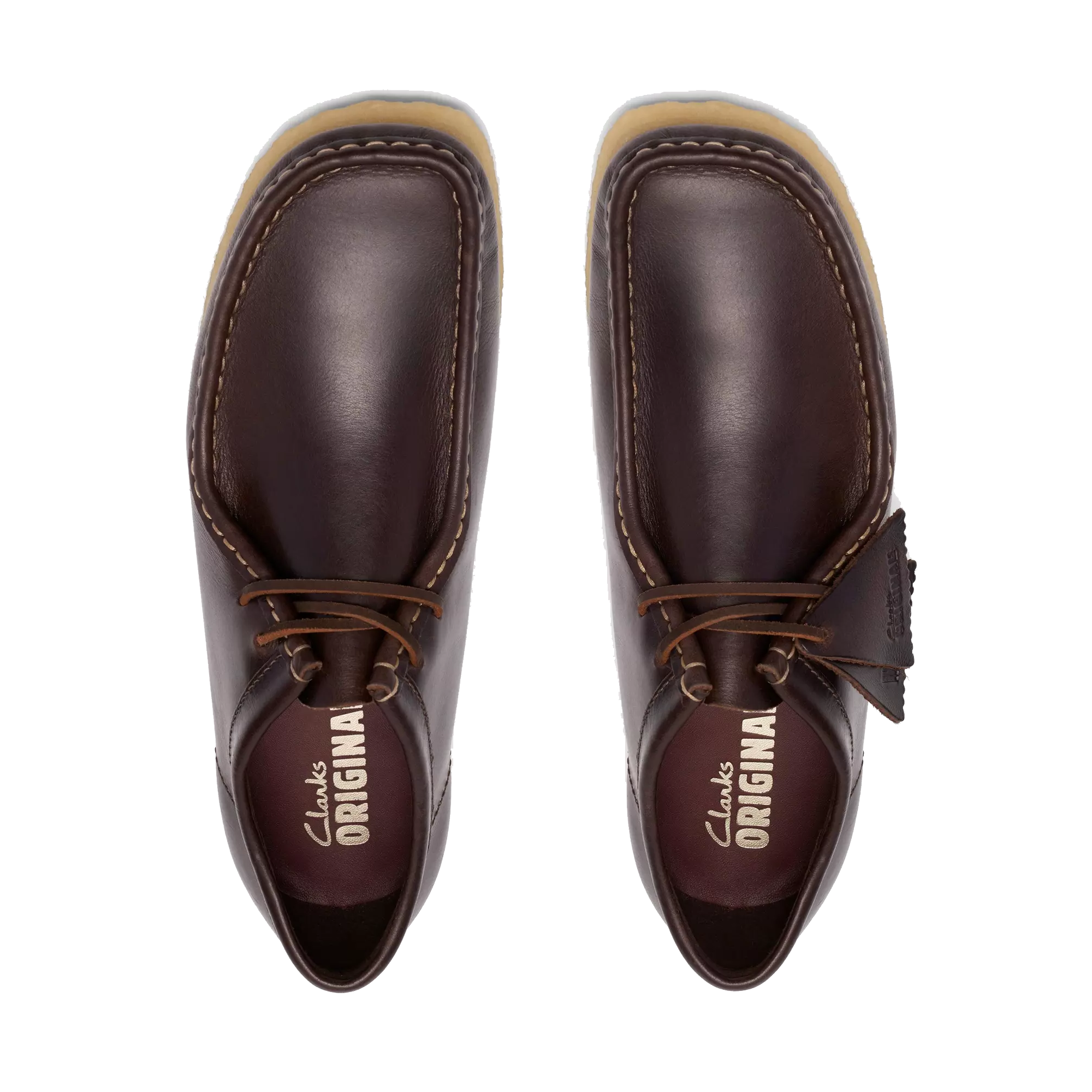 Clarks Originals ブラウン/パイソン　Wallaby Clarks Originals Wallabee - Dark Brown Leather – Stomping Ground
