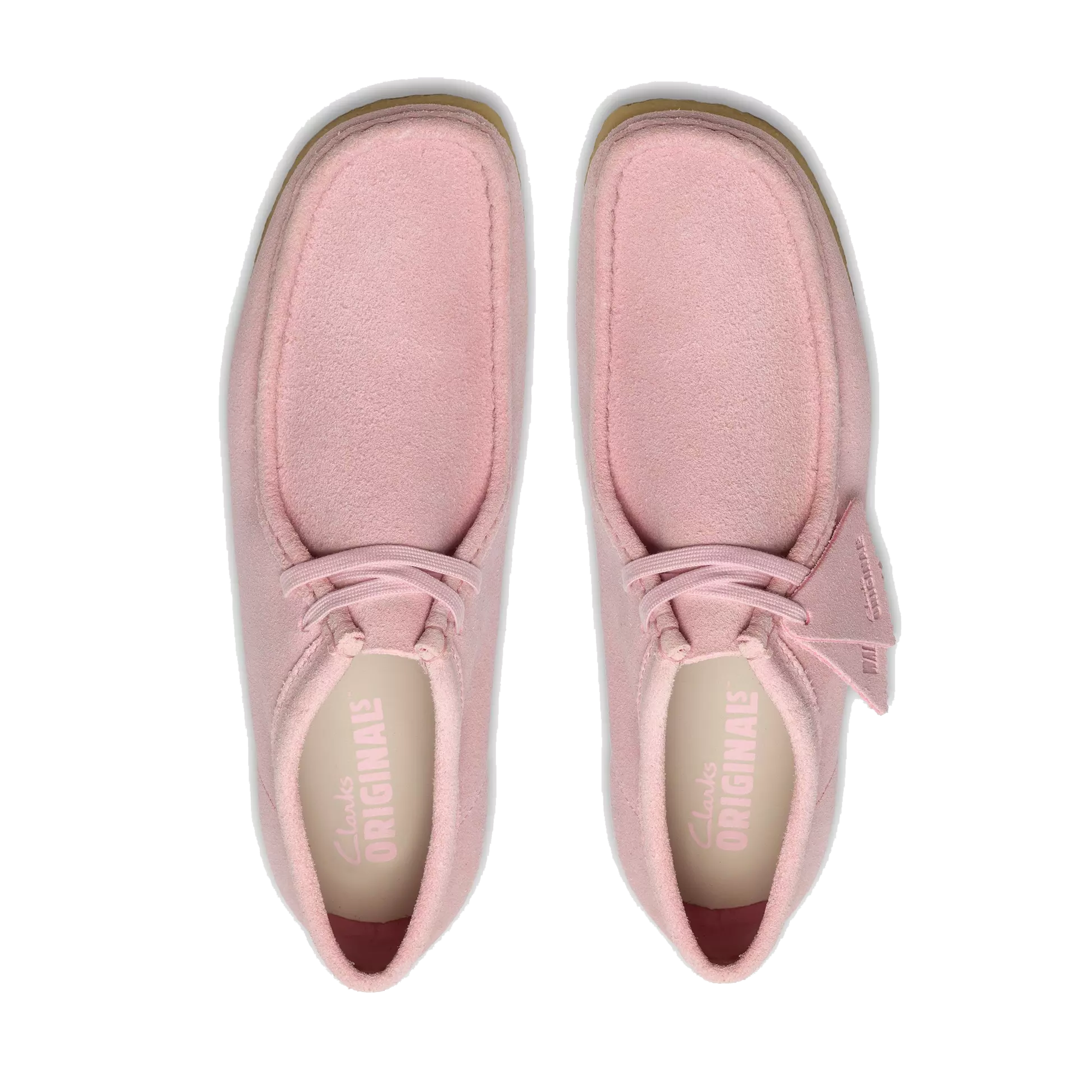 Clarks Originals Wallabee - Light Pink Suede – Stomping Ground