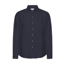 Linen Shirt - Navy Blue