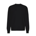 Oversized L/S Tee - Deep Black