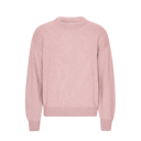 Oversized Merino Crewneck - Faded Pink