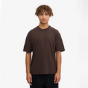 Oversized Organic T-Shirt - Coffee Brown
