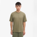 Oversized Organic T-Shirt - Dusty Olive