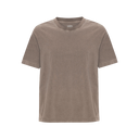 Oversized Organic T-Shirt - Faded Khaki