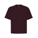 Oversized Organic T-Shirt - Oxblood Red