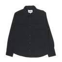 Garment Dye Twill LS - Black