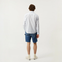 L/S Berg Stripe Shirt - White