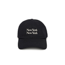 New York New York Cap - Black