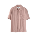 S/S Striped Seersucker Shirt - Pink