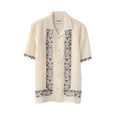 Bacchanal Embroidery S/S Camp Shirt - Natural