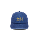 Washed Script Cap - Navy