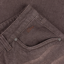 Baggy Denim Pants - Sandblasted Brown