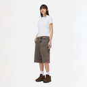 Classic Denim  Shorts - Premium Brown