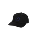 Cursive D Worker Cap - Black