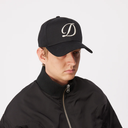 D Full Fit Cap  - Black