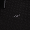 Jacquard LS Polo - Black