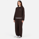 Classic Small Logo Crewneck - Dark Brown