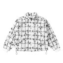 Polar Fleece Sherpa Zip - White