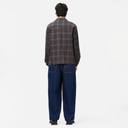 Premium Flannel Shirt - Bordeaux