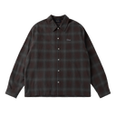 Premium Flannel Shirt - Bordeaux