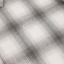 Premium Flannel Shirt - Light Gray