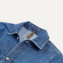 Veste de travail à cinq poches en jean selvedge - Délavé