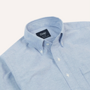 Button Down Oxford Shirt - Mid Blue