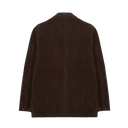 Heavyweight Suede Five-Pocket Chore Jacket - Choc Brown