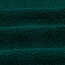 Boucle Wool Fleece Zip Vest - Green