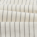 Drawstring Short - White & Navy Pin Stripe
