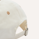 Motel Felt Applique Baseball Cap - Ecru