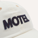 Motel Felt Applique Baseball Cap - Ecru