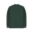 LS Pique Polo Shirt - Forest Green