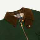 Waxed Coverall Jacket - Emerald Green