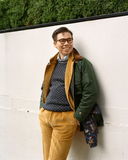 Waxed Coverall Jacket - Emerald Green