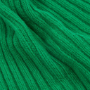 Lambswool Ribbed Knit Beanie - Billiard Green