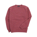 Brushed Shetland Crew - Zinnia Pink