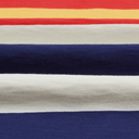 LS Striped Flame Rugby - Red / Yellow