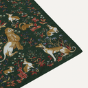 Lion Tapestry Bandana - Olive