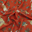 Unicorn Tubular Scarf - Orange