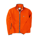 Boucle Wool Zip Jacket - Orange
