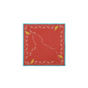 Oyster Catcher Print Bandana - Red