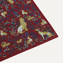 Lion Tapestry Bandana - Red