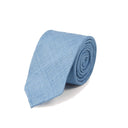 Silk Tussah Tie - Sky Blue