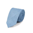 Silk Tussah Tie - Sky Blue