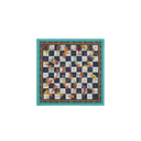 Snakes And Ladders Print Bandana - Blue