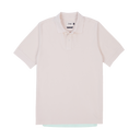 SS Wash Pique Polo Shirt - Faded Pink