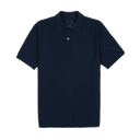 SS Washed Pique Polo - Navy