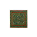 Tiger Garden Print Bandana - Green